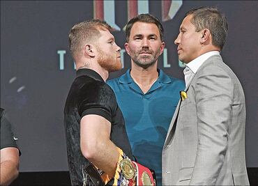 La tercera pelea del Canelo Álvarez contra Gennady Golovkin se podrá ver en el cine en México