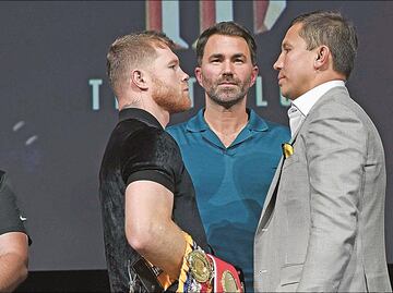 La tercera pelea del Canelo Álvarez contra Gennady Golovkin se podrá ver en el cine en México