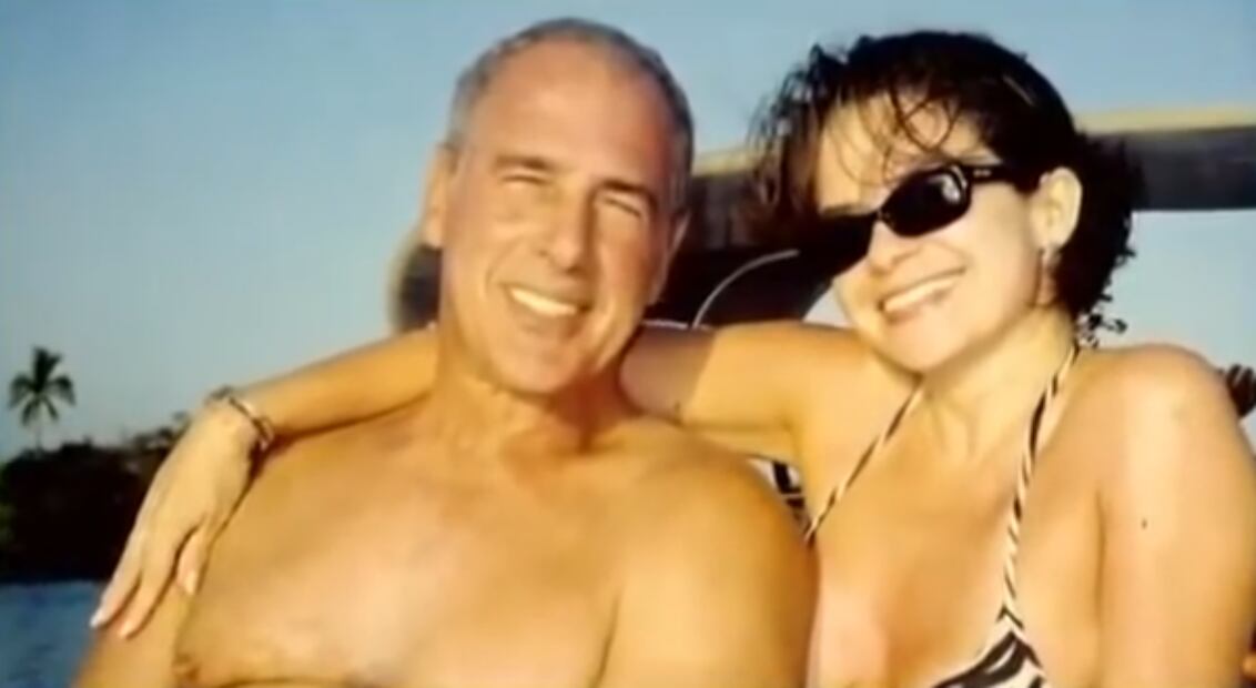 Andrés García y Margarita Portillo, viuda del actor.
Foto: YouTube