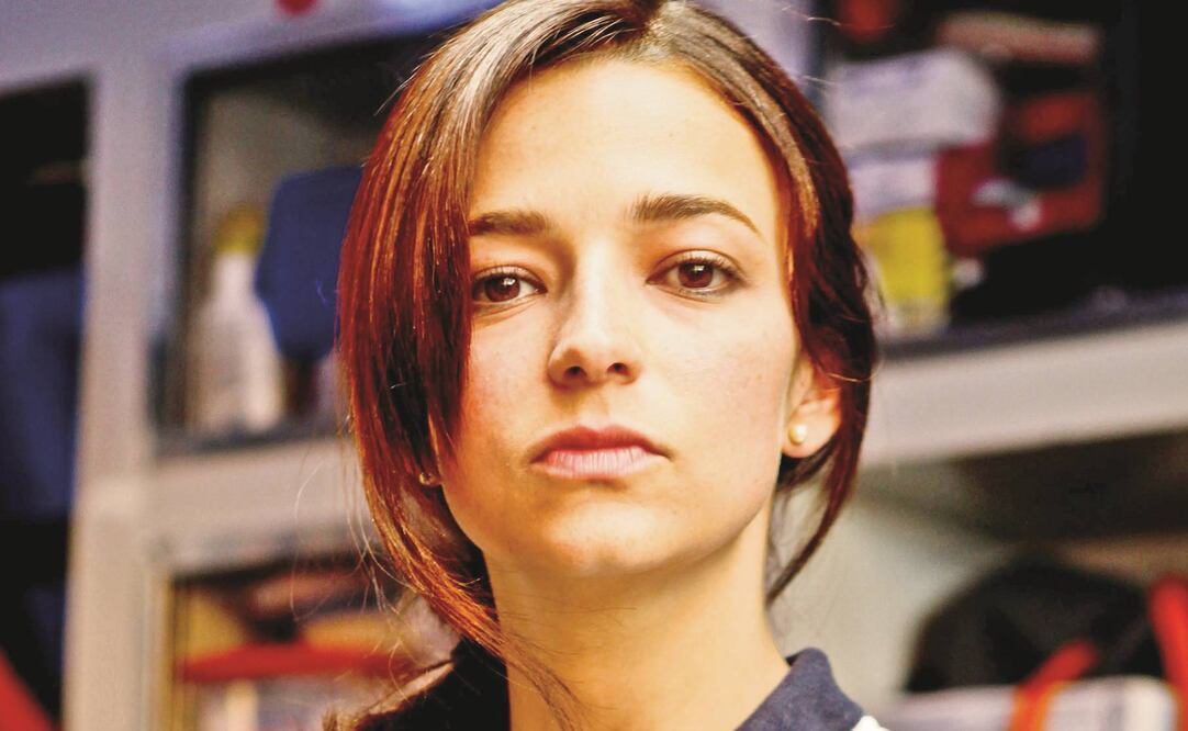 Burelli protagoniza la serie Paramédicos , en Canal Once (ARCHIVO EL UNIVERSAL)