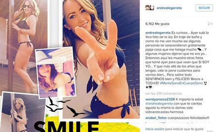 Andrea Legarreta presume bikini