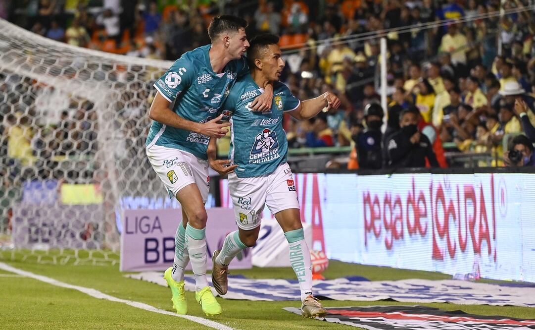 León celebra el último gol ante el América / FOTO: Imago7