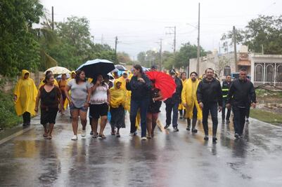 Mérida refuerza operativo por lluvias; más de 500 trabajadores atienden colonias afectadas