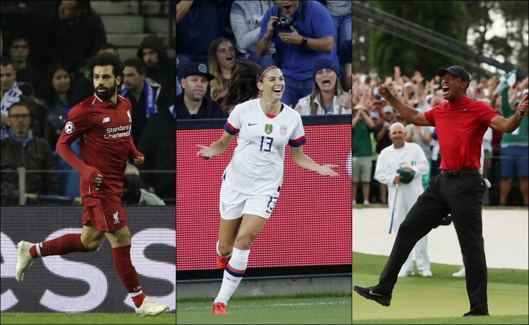 Los deportistas que figuran en la lista de los más influyentes de la revista TIME. FOTO/ESPECIAL.