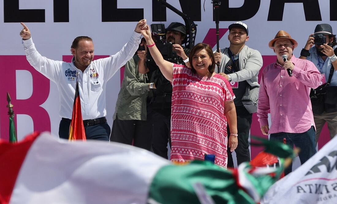 Santiago Taboada promete ser el mejor gobierno de la CDMX y sumar votos a Xóchitl Gálvez. Foto: Berush K