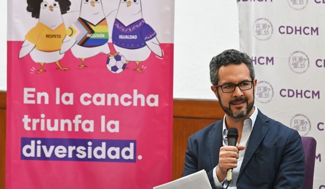 Mundial 2026 debe garantizar derechos humanos en CDMX; CDHCM lanza campaña “Tu cancha de Derechos”. Foto: Especial