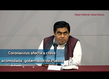 "Los pobres estamos inmunes al coronavirus": Miguel Barbosa