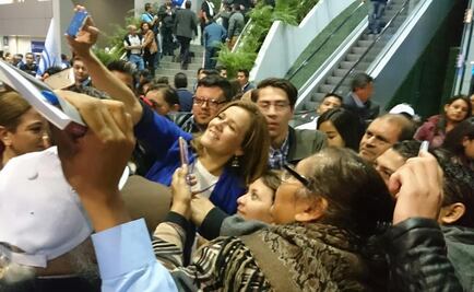 Margarita Zavala llega a Asamblea Nacional del PAN