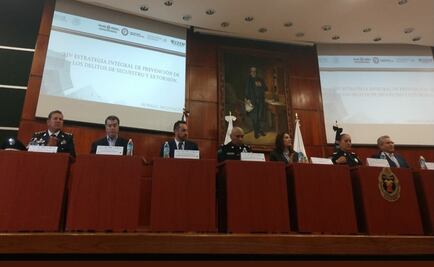 Presentan estrategia contra secuestro y extorsión en Michoacán