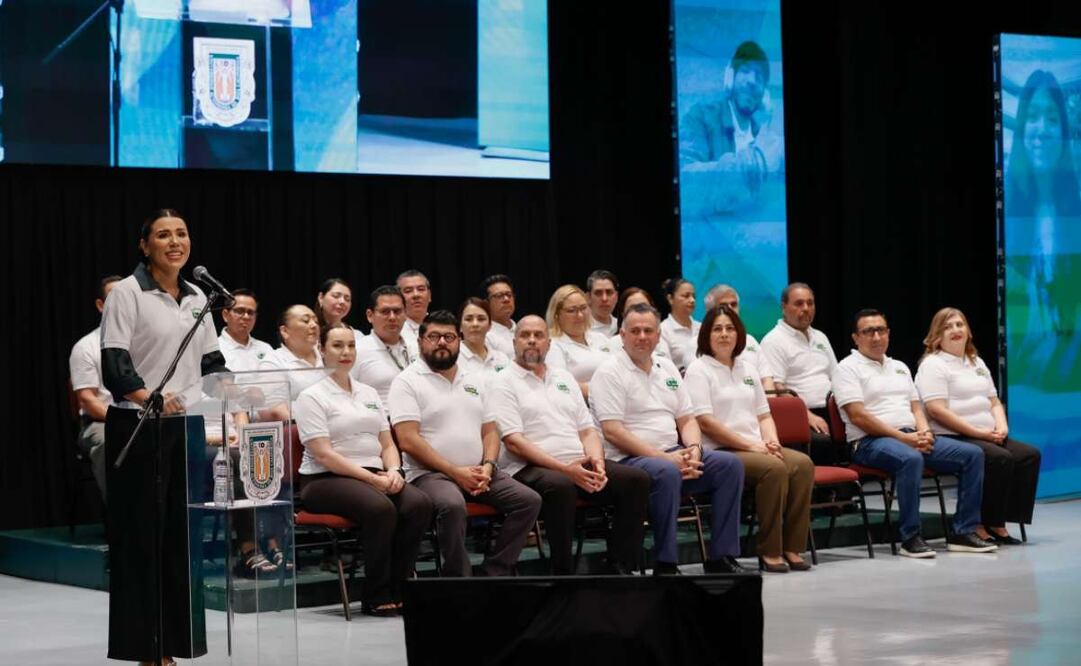 Gobernadora de Baja California recibe a los 12 mil 512 jóvenes de nuevo ingreso en la UABC. Foto: El Universal
