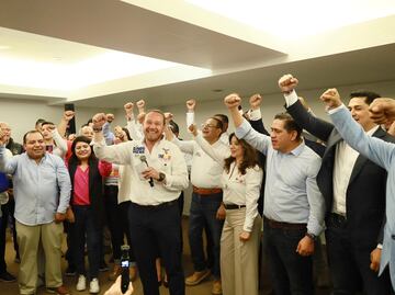 VIDEO: Se suman diputados de Morena y candidatos de MC a campaña de Santiago Taboada