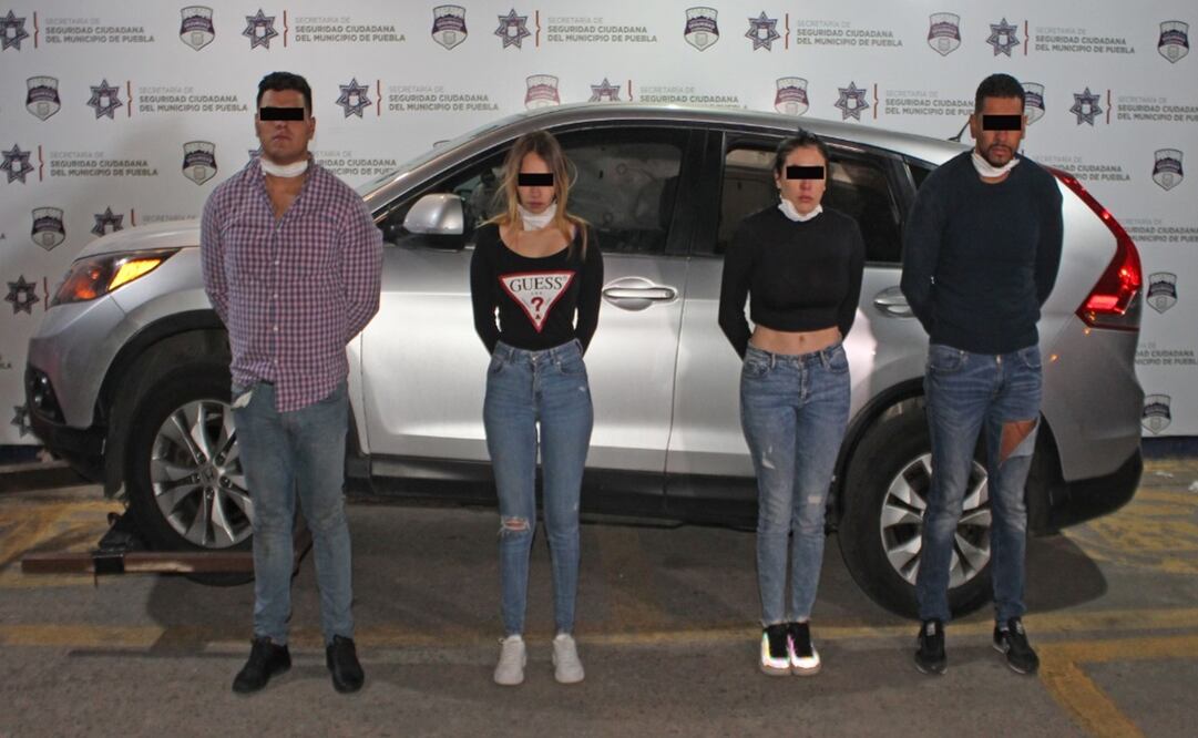 Cae en Puebla banda delincuencial que operaba en 7 estados