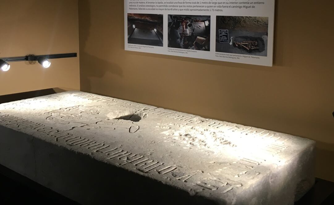 Esa losa se exhibe ahora en la Sala 8 del Museo del Templo Mayor. Foto: Abida Ventura