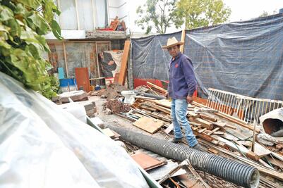 Incertidumbre. El 19-S detuvo el tiempo en Tláhuac