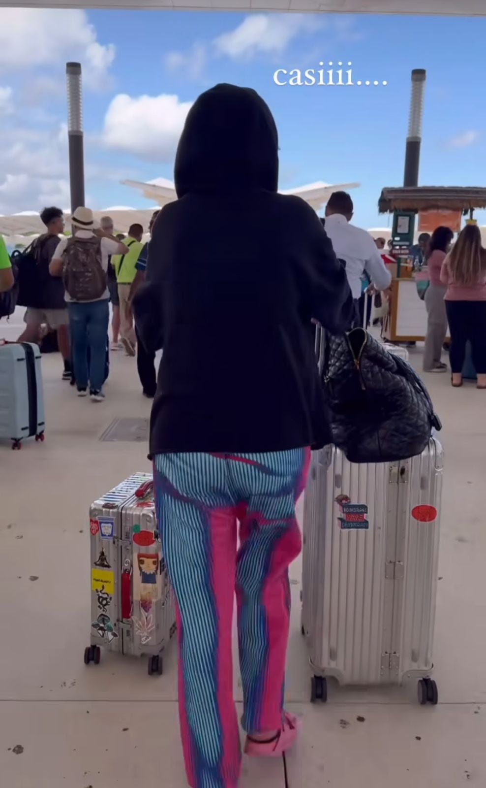 La modelo se convirtió en tendencia por su llegada al país. Foto: Instagram @miakhalifa