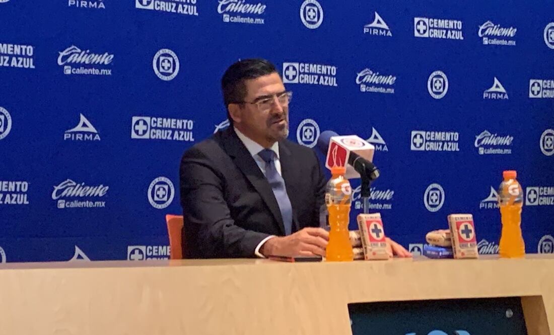 Joaquin Moreno en conferencia de prensa / Foto: Edgar Enríquez - EL UNIVERSAL