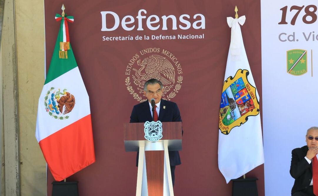 Américo Villarreal encabeza, junto al general Enrique García Jaramillo, ceremonia del 178 aniversario de la Gesta Heroica de los Niños Héroes de Chapultepec. Foto: Especial