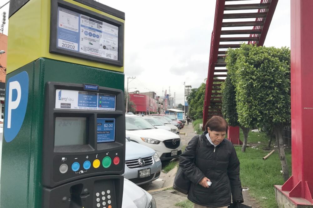 Las máquinas operan en algunos polígonos comerciales de Satélite, Tecamachalco, La Florida y en torno al palacio municipal, donde fueron muy amigables en el tema de la movilidad, dijo la síndica Mariela Pérez. (ARCHIVO EL UNIVERSAL)