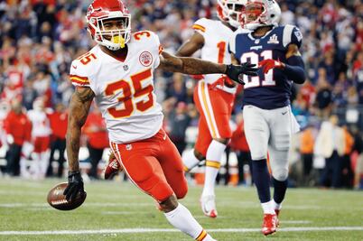 Los Chiefs bajan de la nube a Patriots