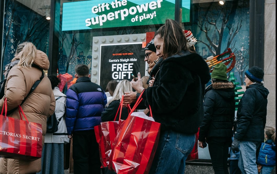 Black Friday en Estados Unidos. Foto: EFE