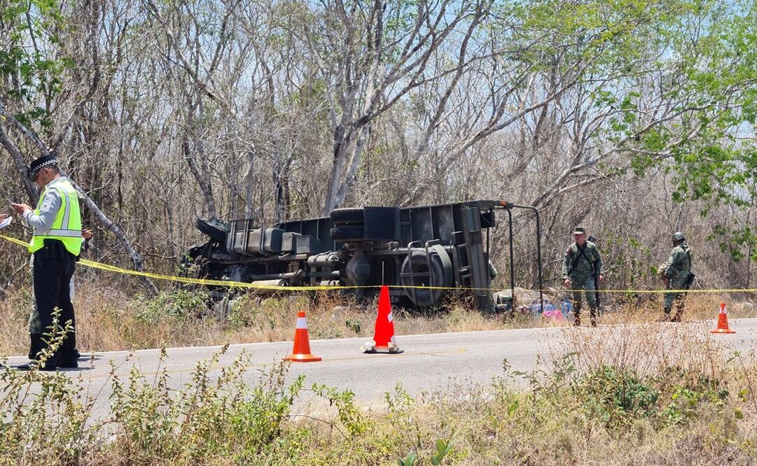 Según el relato del oficial al mando del camión, en un intento por evitar la colisión, el conductor giró bruscamente el volante. Foto: especial