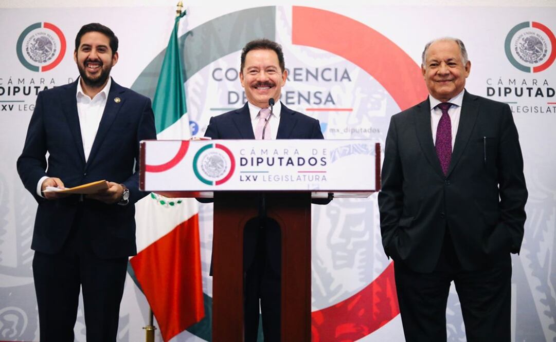 Ignacio Mier de Morena en conferencia de prensa. Foto: Especial