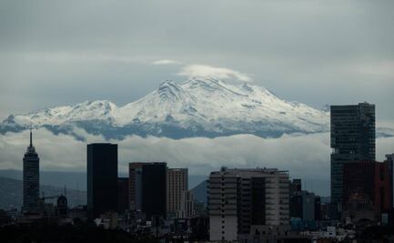 FOTOS y VIDEOS: Las impresionantes imágenes de los volcanes cubiertos de nieve que custodian a la CDMX