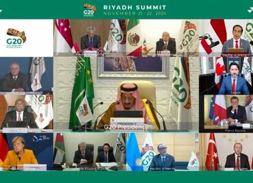 AMLO participa, de manera virtual, en Cumbre G20