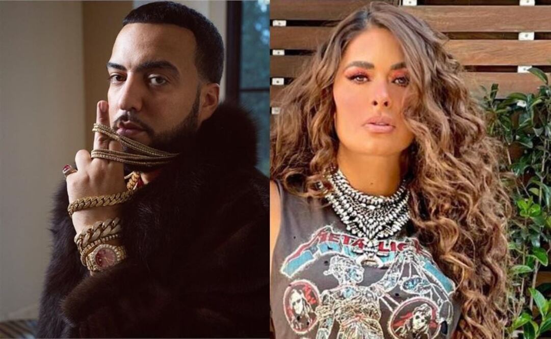 Galilea Montijo y French Montana. Fuente: Instagram @frenchmontana_king_fanpage y @galileamontijo