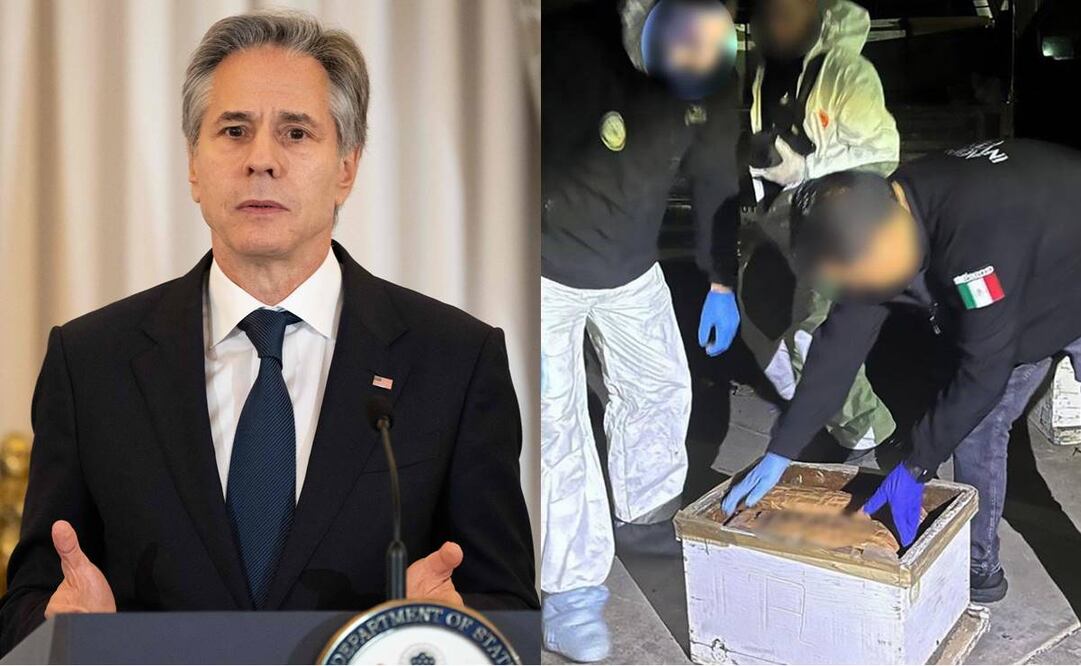 Blinken pone a México como un "buen ejemplo" de la lucha contra el fentanilo y dice que China debe hacer más. Foto: AFP