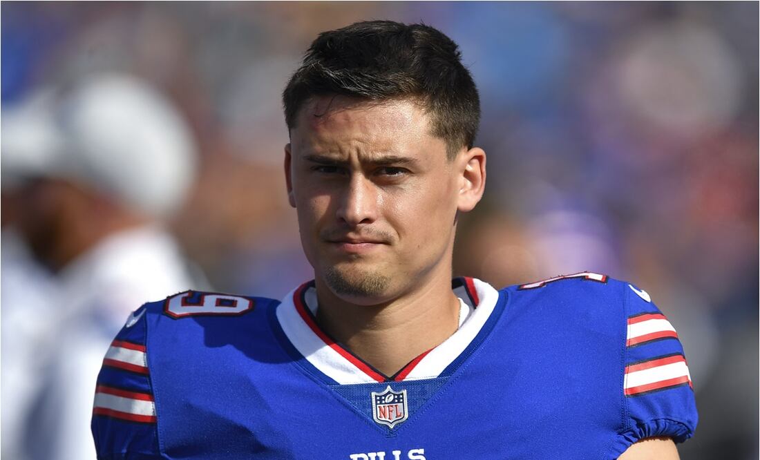 Buffalo Bills dan de baja al pateador de ascendencia mexicana que fue acusado de violación / FOTO: AP