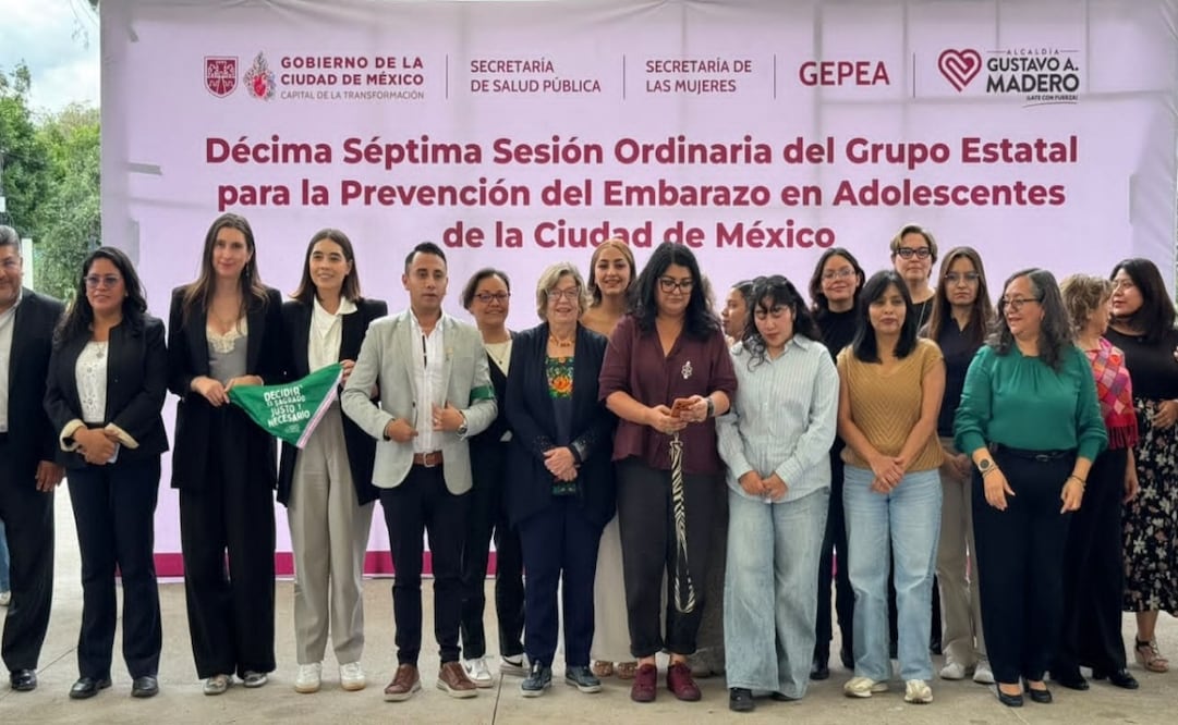 Secretaría de Mujeres lleva acciones para prevenir embarazo adolescente en CDMX. Foto: Especial