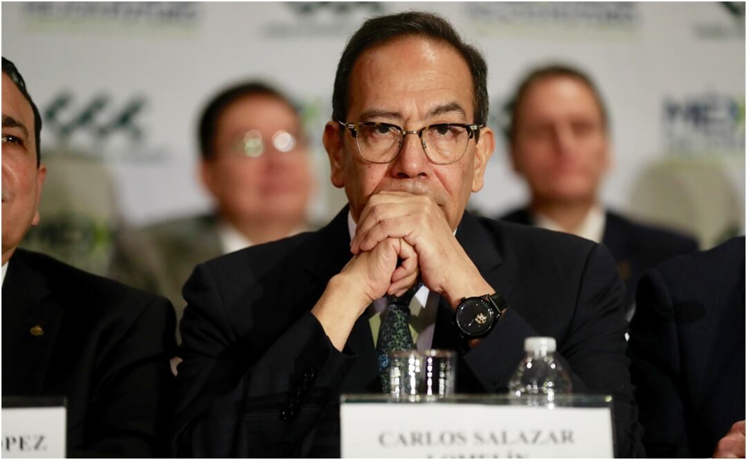 Carlos Salazar Lomelín, Presidente del Consejo Coordinador Empresarial. Foto: Archivo / EL UNIVERSAL