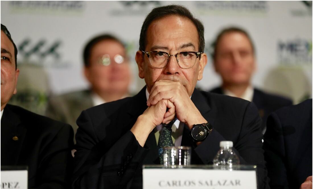 Carlos Salazar Lomelín, Presidente del Consejo Coordinador Empresarial. Foto: Archivo / EL UNIVERSAL