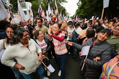 Claudia Sheinbaum llama a que haya unidad entre las corcholatas