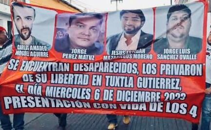 Desaparecen 4 hombres al salir de un restaurante en Tuxtla Gutiérrez, Chiapas