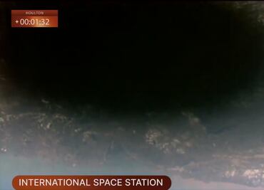 VIDEO: Así se vio el eclipse solar desde el espacio