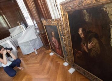 Recuperan 12 obras del legado de Muñoz Ramonet