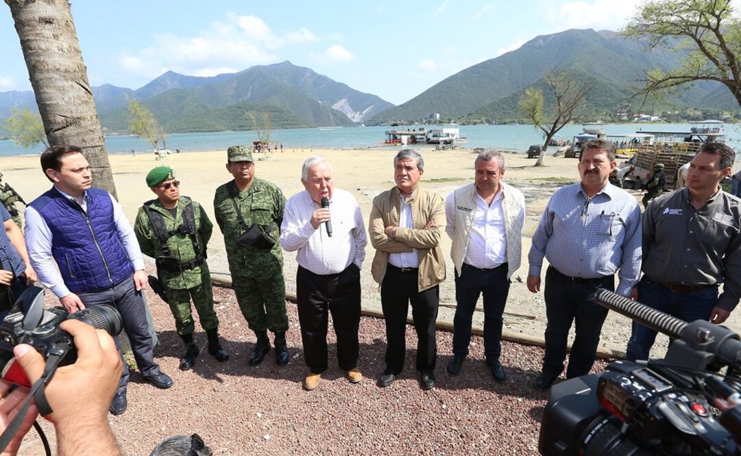 El proyecto turístico contempla la construcción de un hotel, parque, muelles y embarcaderos. (FOTO: @SedetNL)