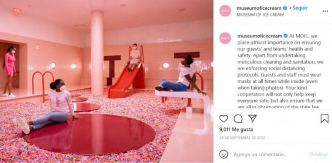 Dónde está el Museo del Helado, uno de los lugares más instagrameables