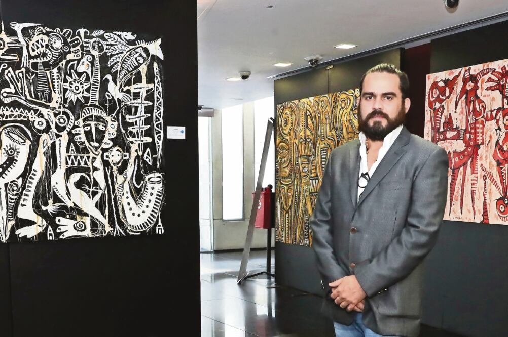 Varias de las piezas creadas por Carlos Génova, que han sido expuestas en distintos recintos de Mérida, formarán parte de dos muestras colectivas en París y Londres a principios de 2017 (FOTOS: JUAN BOITES. EL UNIVERSAL)