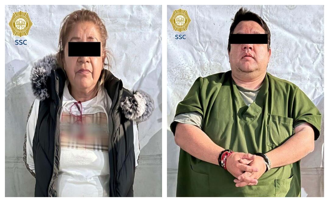 Cae pareja con droga en Iztapalapa; uno de los detenidos tiene antecedente por secuestro exprés. Foto: Especial