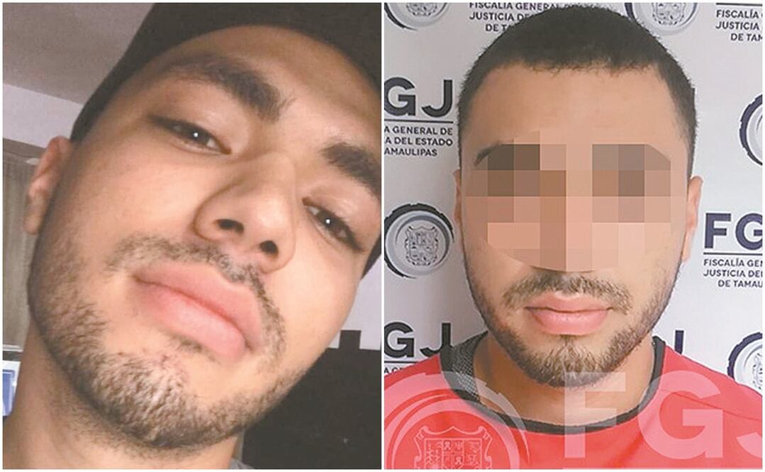 Familiares y amigos de Ramiro Liceo han sido amenazados en redes sociales cuando han publicado que es inocente. Fotos: FGJ TAMAULIPAS