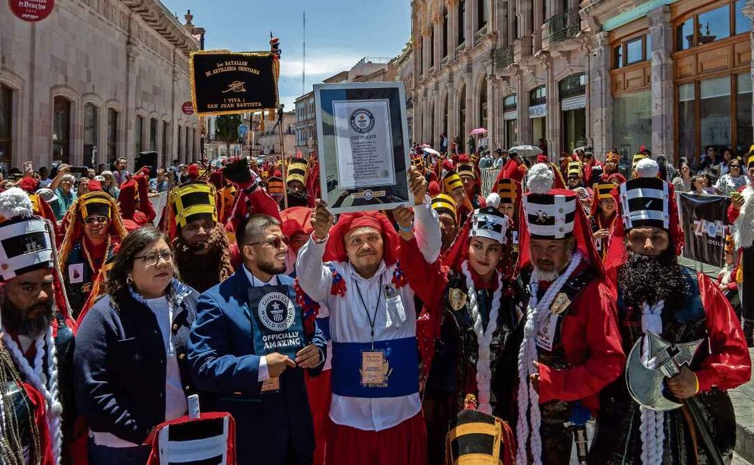 La representación de Las Morismas de Bracho dura cuatro días y cada año, miles de zacatecanos se reúnen en Lomerío de Bracho para llevarla a cabo. Foto: Diana Valdés / EL UNIVERSAL