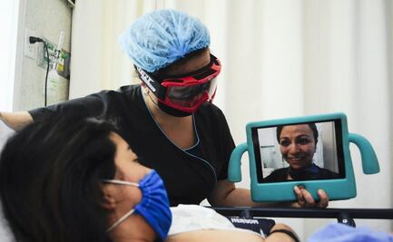 Realizan visitas virtuales a pacientes de Covid-19 en hospital de Edomex