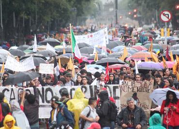 ¡Toma precauciones! Estas son las marchas y movilizaciones de hoy, miércoles 30 de agosto en CDMX