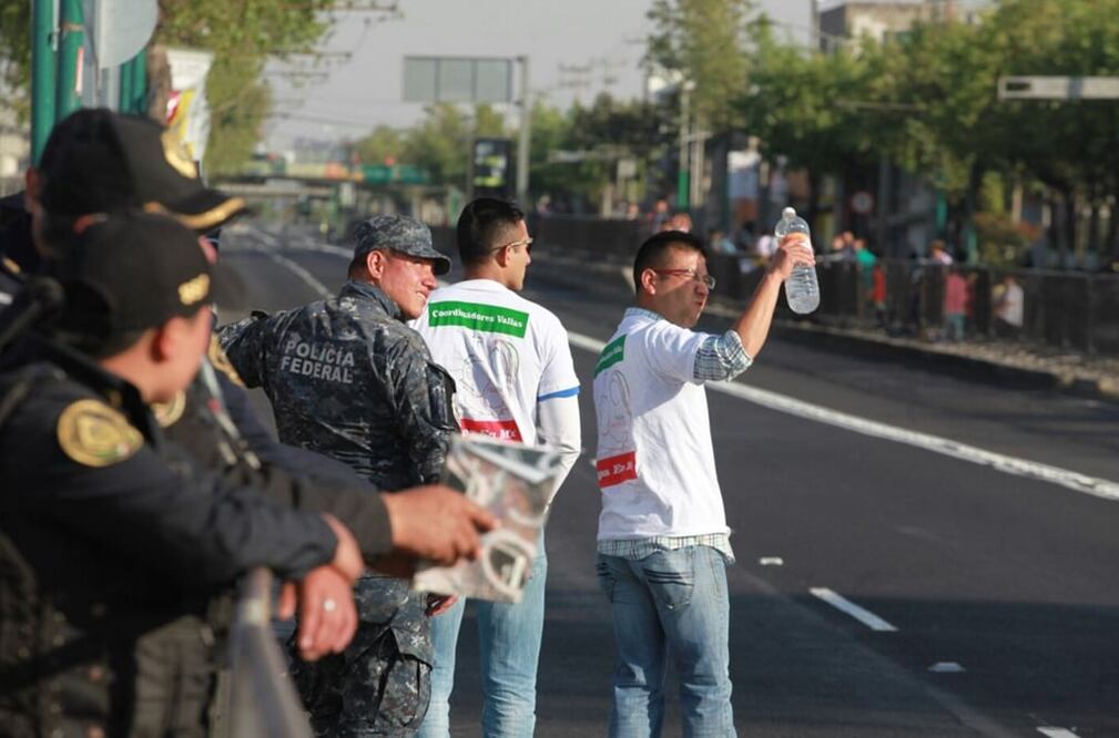La Secretaría de Seguridad Pública de la Ciudad de México informó que a partir de las 16:30 horas quedará cerrada en su totalidad la circulación en Circuito Interior y Río Churubusco, así como una parte de la Avenida Insurgentes Sur. Foto: Lucía Godínez/EL UNIVERSAL