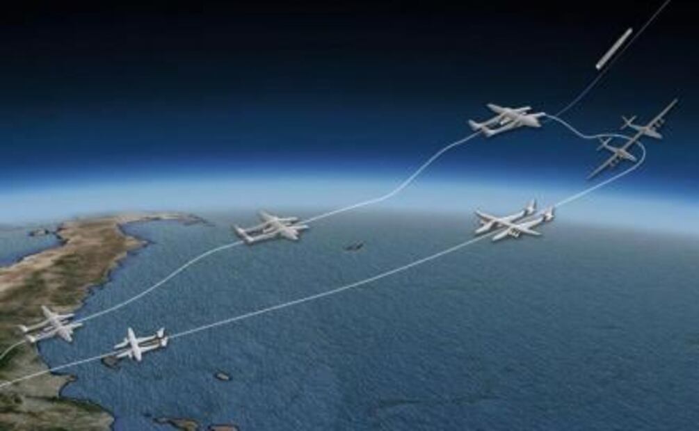 Así es Stratolaunch, el avión más grande del mundo