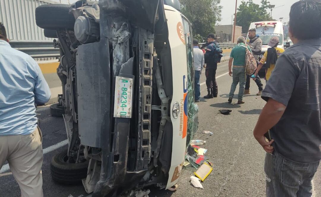 Los pasajeros que habían abordado el vehículo en el Metro Indios Verdes de la Línea 3 resultaron con algunos golpes. Foto: Especial