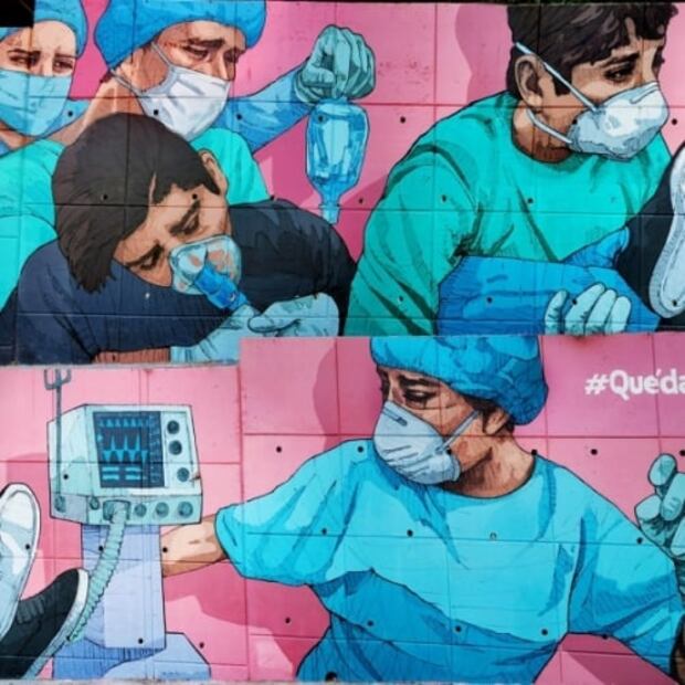 Médicos y enfermeras, inspiración de artistas en Guerrero